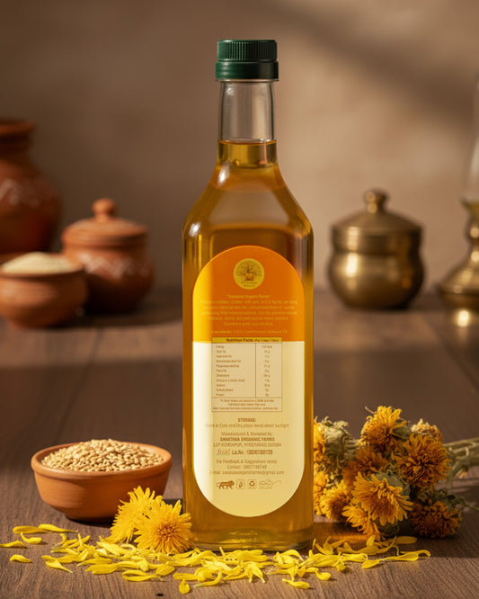 Cold Pressed Safflower Oil