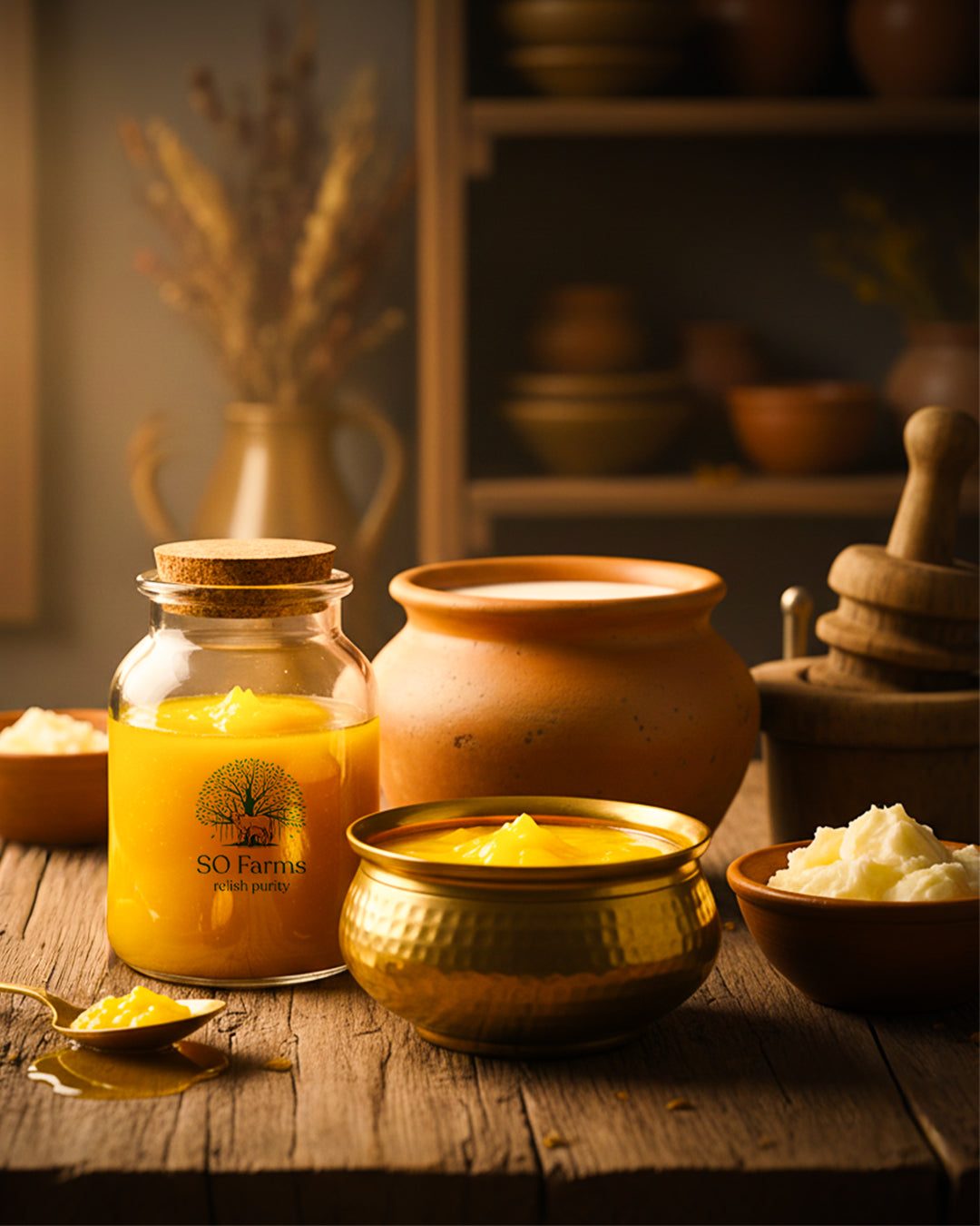 A2 Gir Cow Bilona Ghee – Desi Ghee