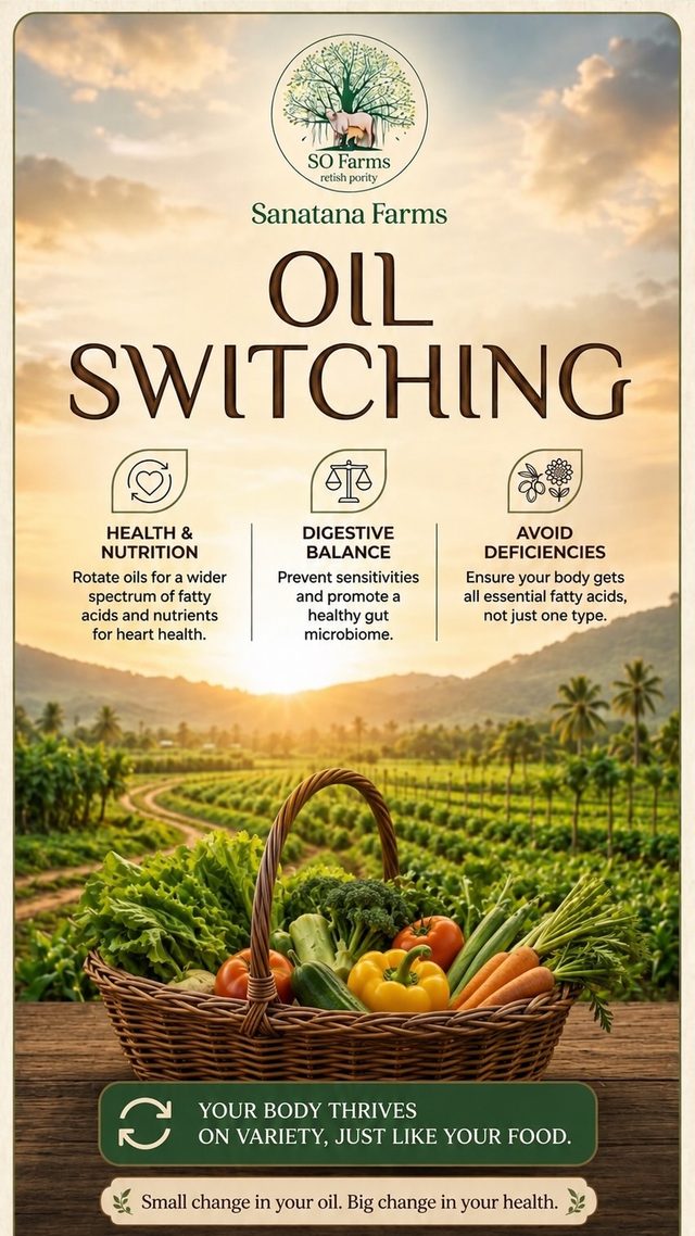 అసలు Oil Switching అంటే ఏంటి? 🤔 Rather than using the same oil...